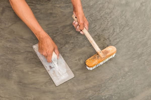 Driveway Concrete Staining in Greenfield