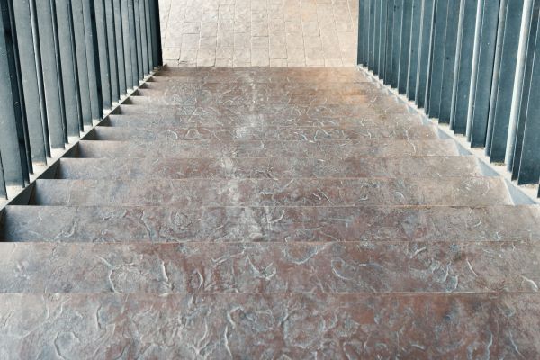 Cost of Concrete Stair Stamping in Greenfield