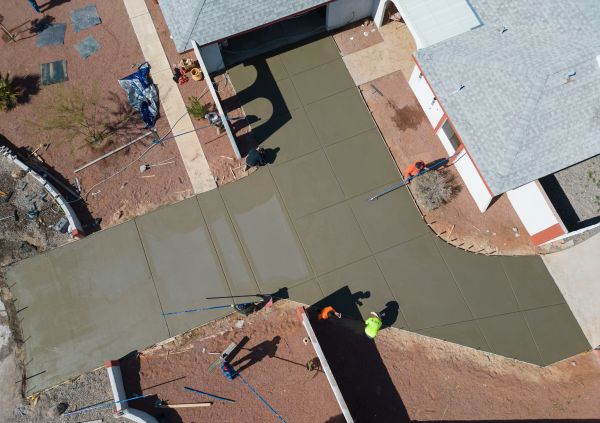 Cost of Concrete Driveway Finishing in Greenfield