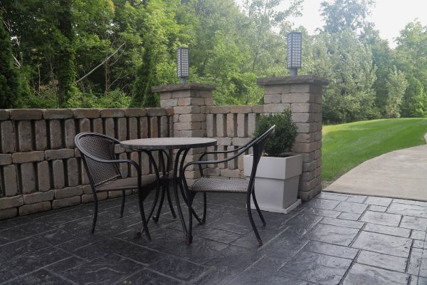 Cost of Stamped Cement Patio Service in Greenfield
